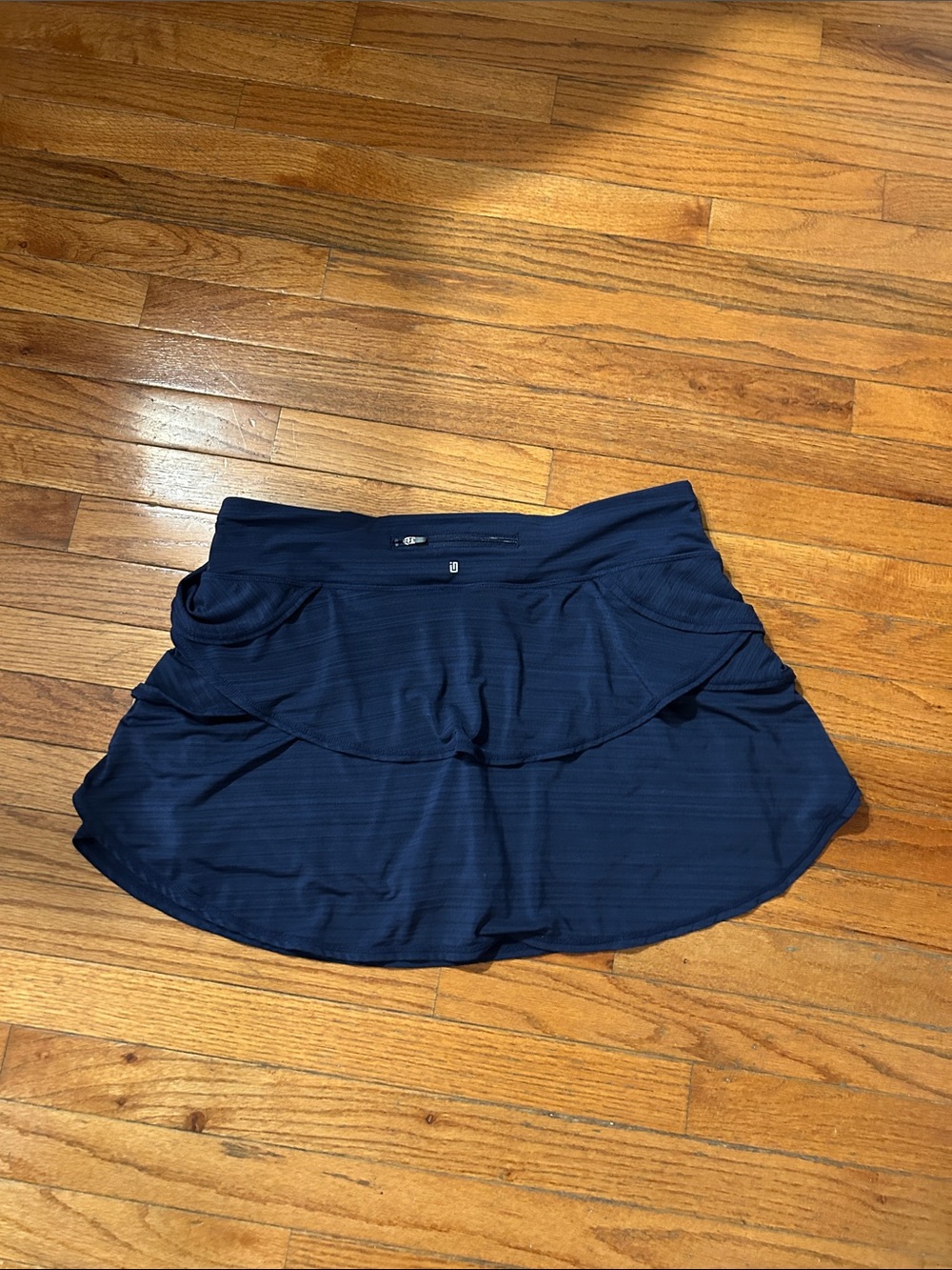 Ideology Navy Blue Tiered Skort - Picture 4 of 6